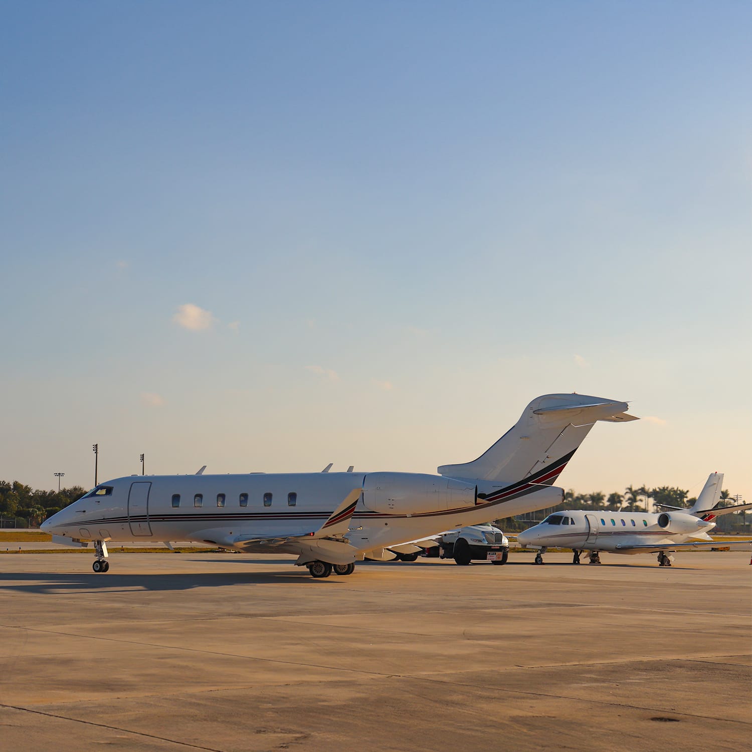 exterior of jet aircraft small