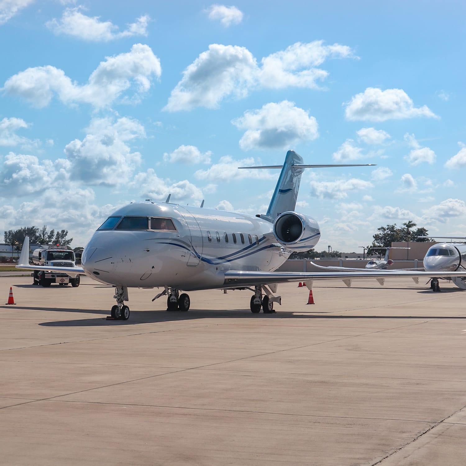 exterior of jet aircraft small